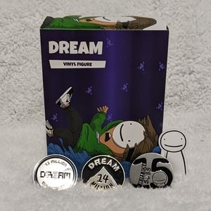 Dream Youtooz NIB w/ 13, 14, & 15 mil coins